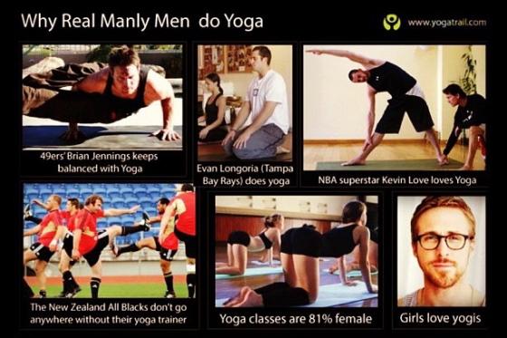 Why Men Do Yoga